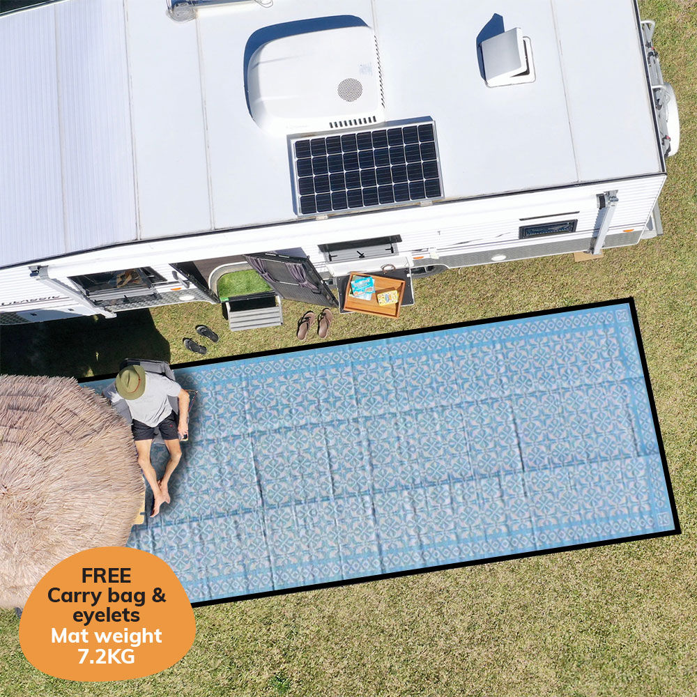 Seedling Mat - Blue/Grey