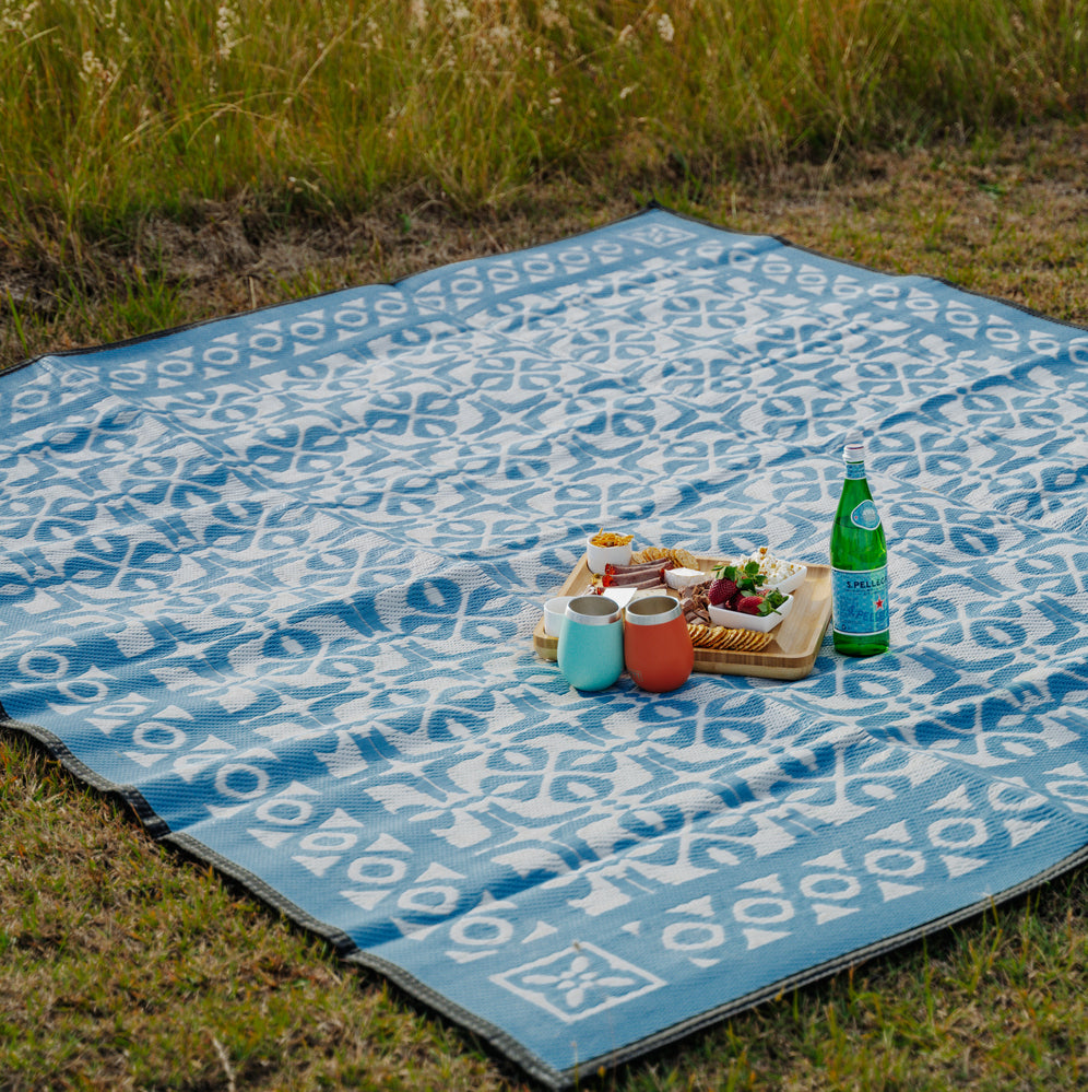 Seedling Mat - Blue/Grey