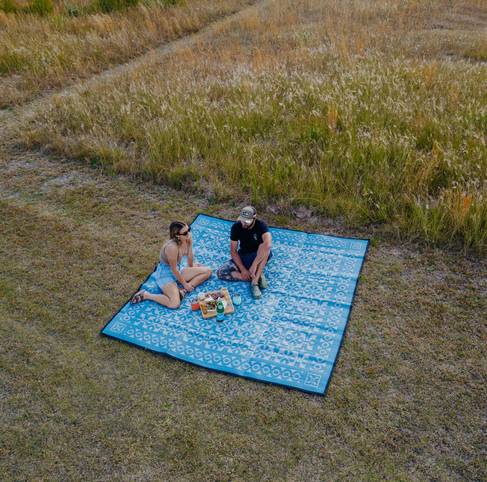 Seedling Mat - Blue/Grey