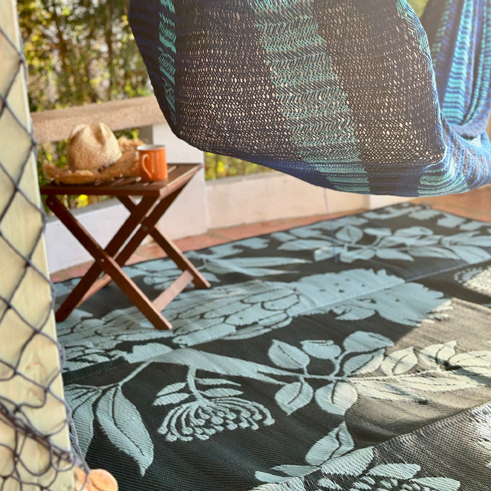 Cockatoo Haven Mat 2.4m x 2.4m - Forest Green