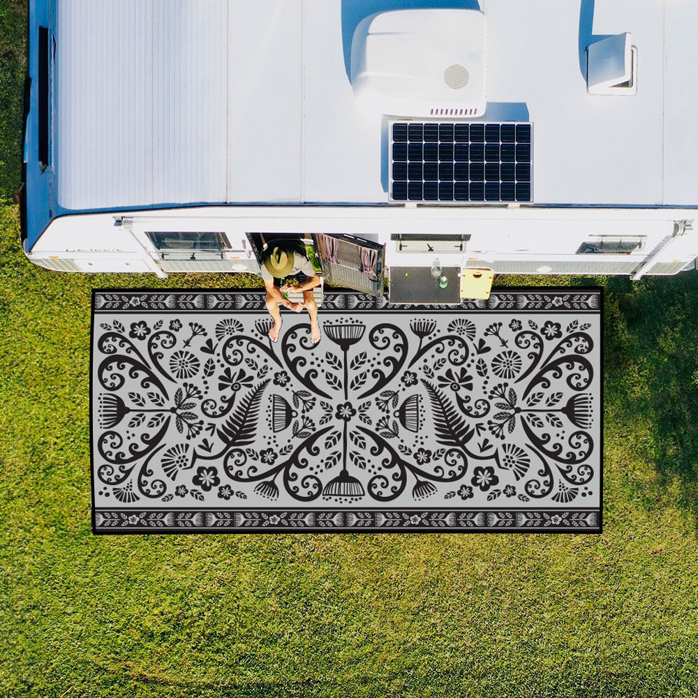 Pohutukawa Mat - Black/Grey