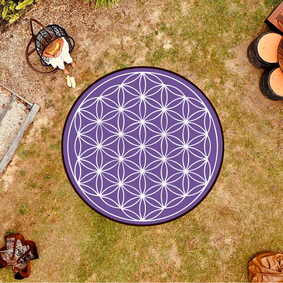 Flower Of Life Mat 3m