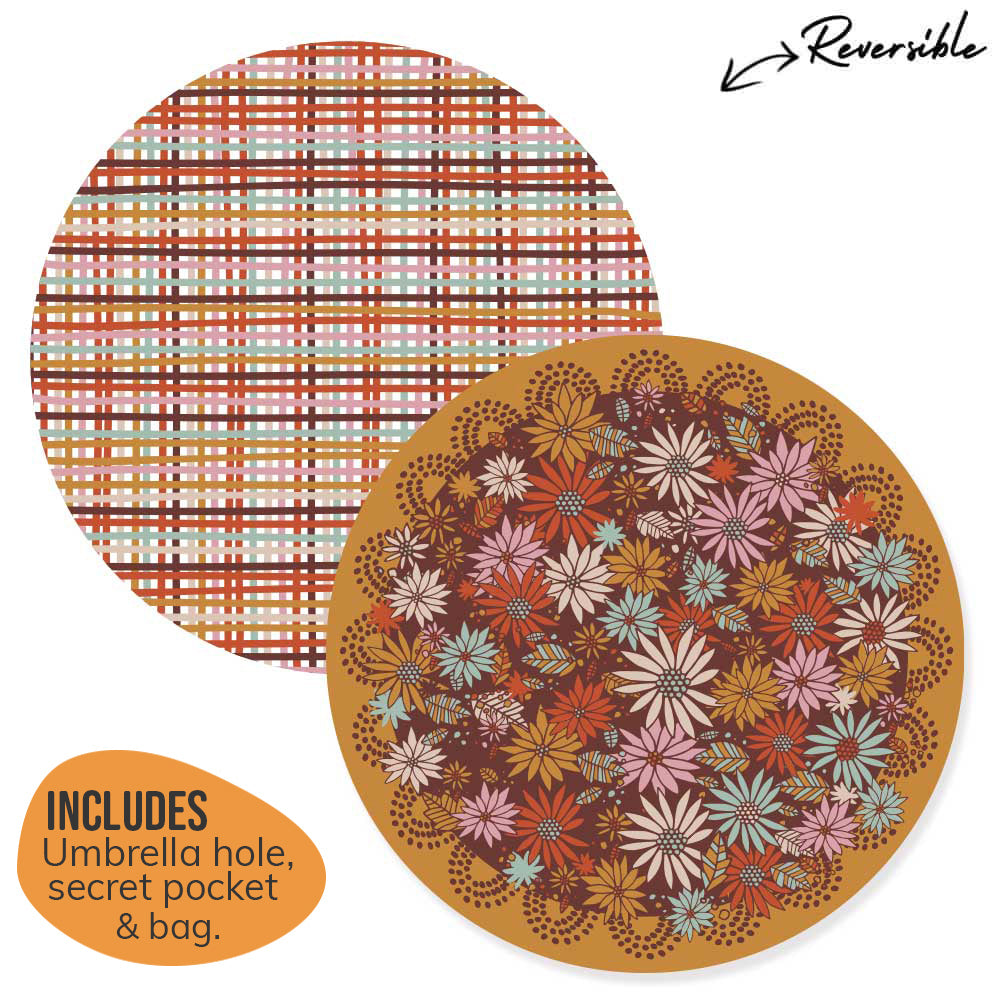 Flashback Beach Mat
