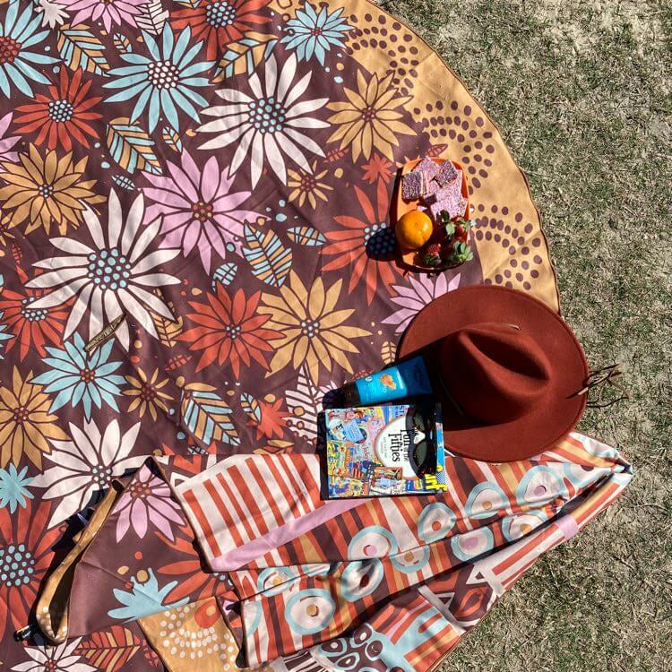 Flashback Beach Mat