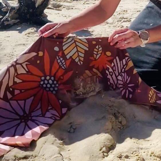 Flashback Beach Mat