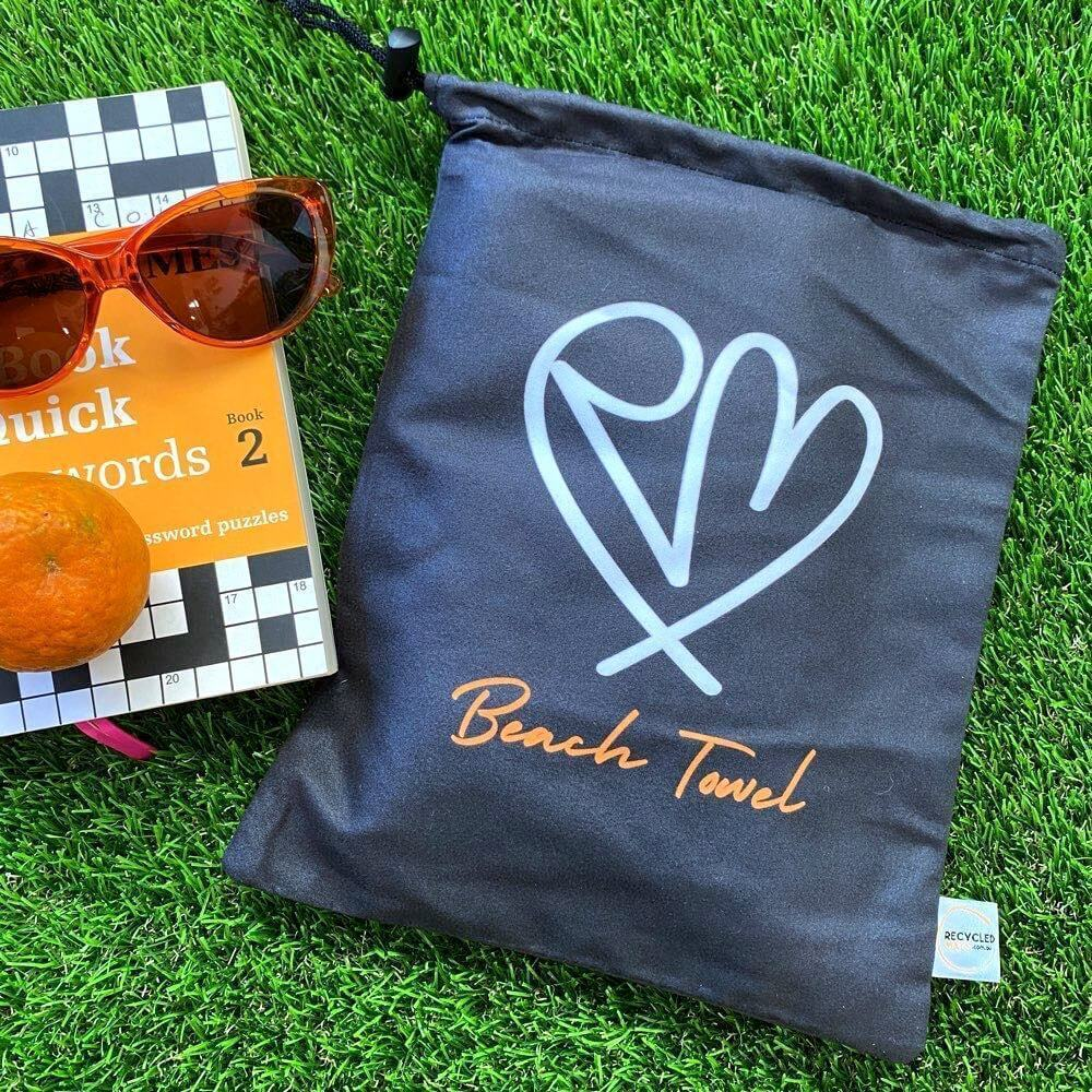 Classic Orange Stripe Towel