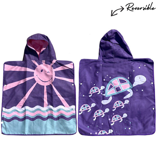 Turtle Kids Poncho