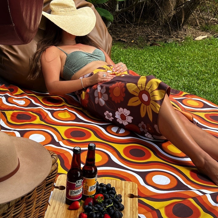 The 70's Beach Mat