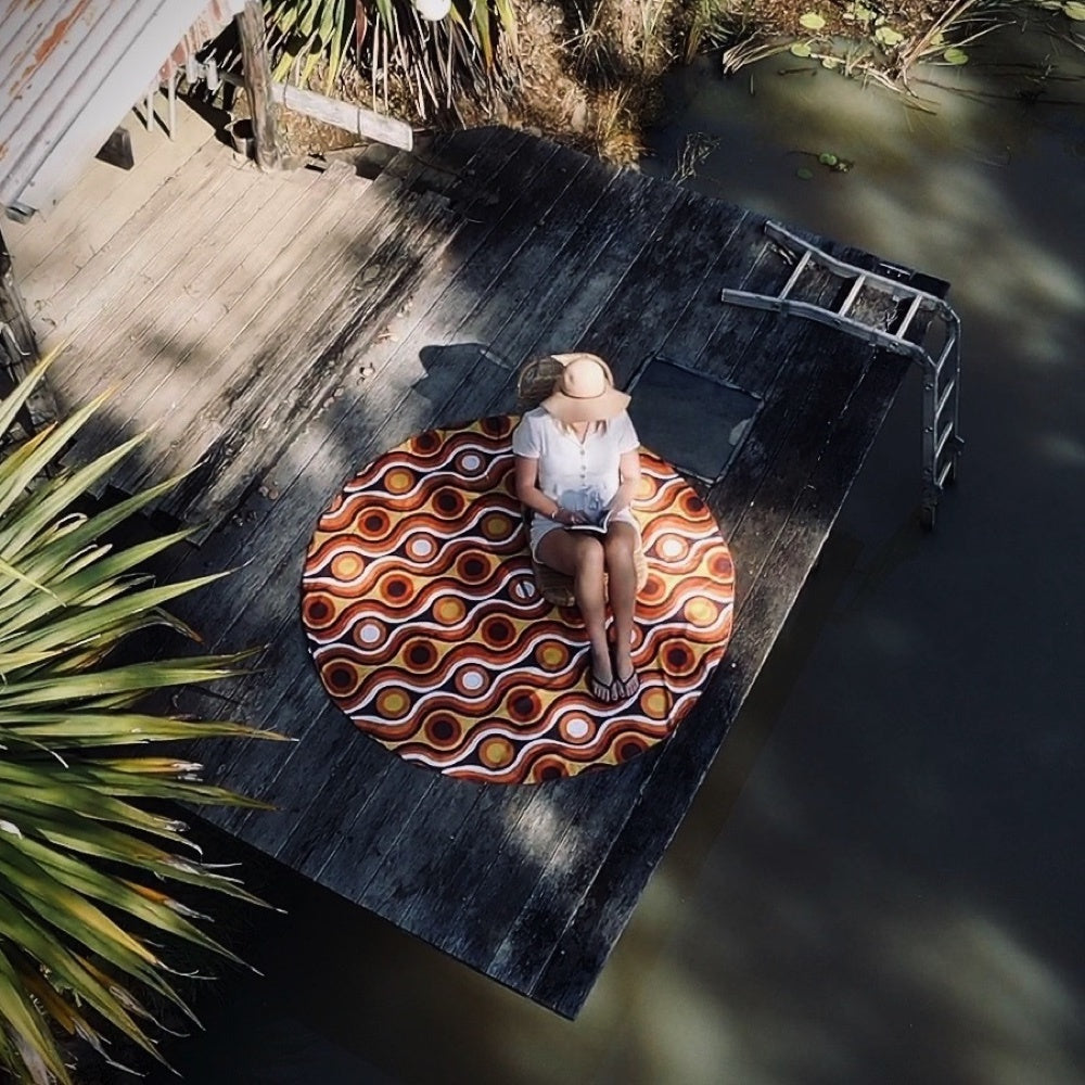 The 70's Beach Mat