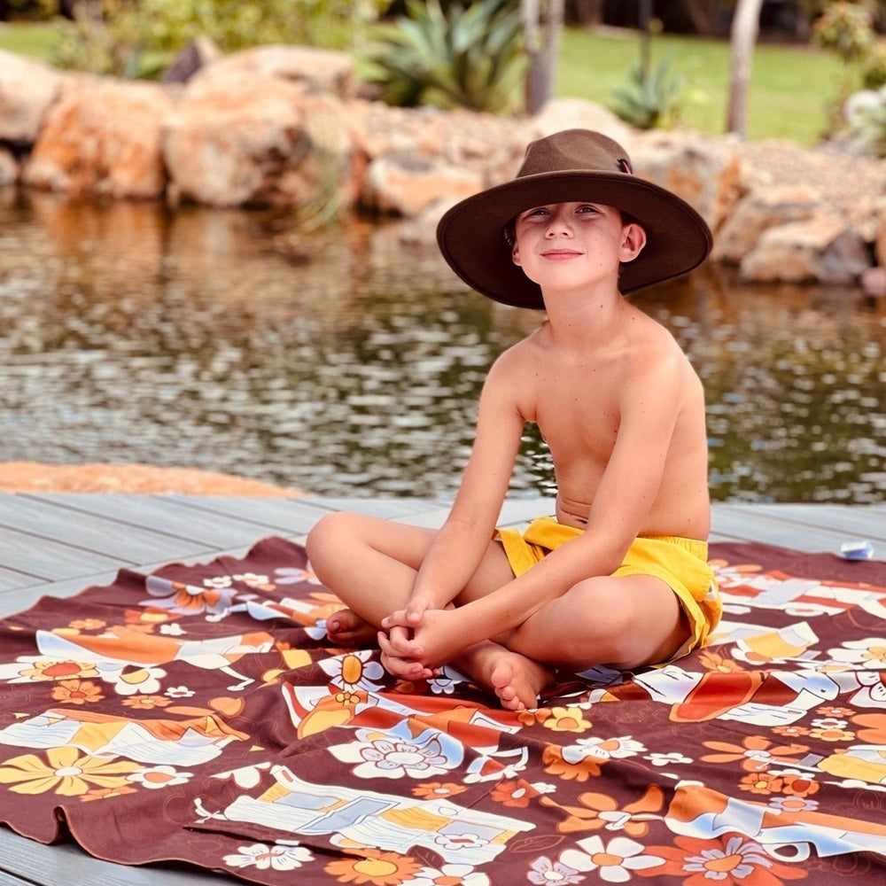 The 70's Beach Mat