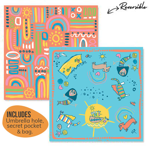 Plops Kids Beach Mat