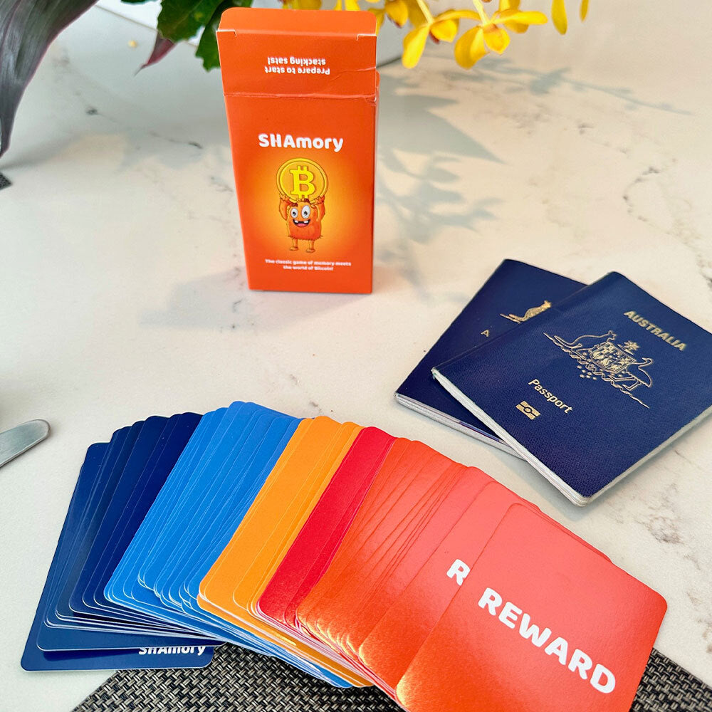 Shamory Bitcoin Card Game
