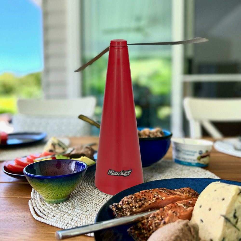 Eco ShooAway Fly Fan - Red