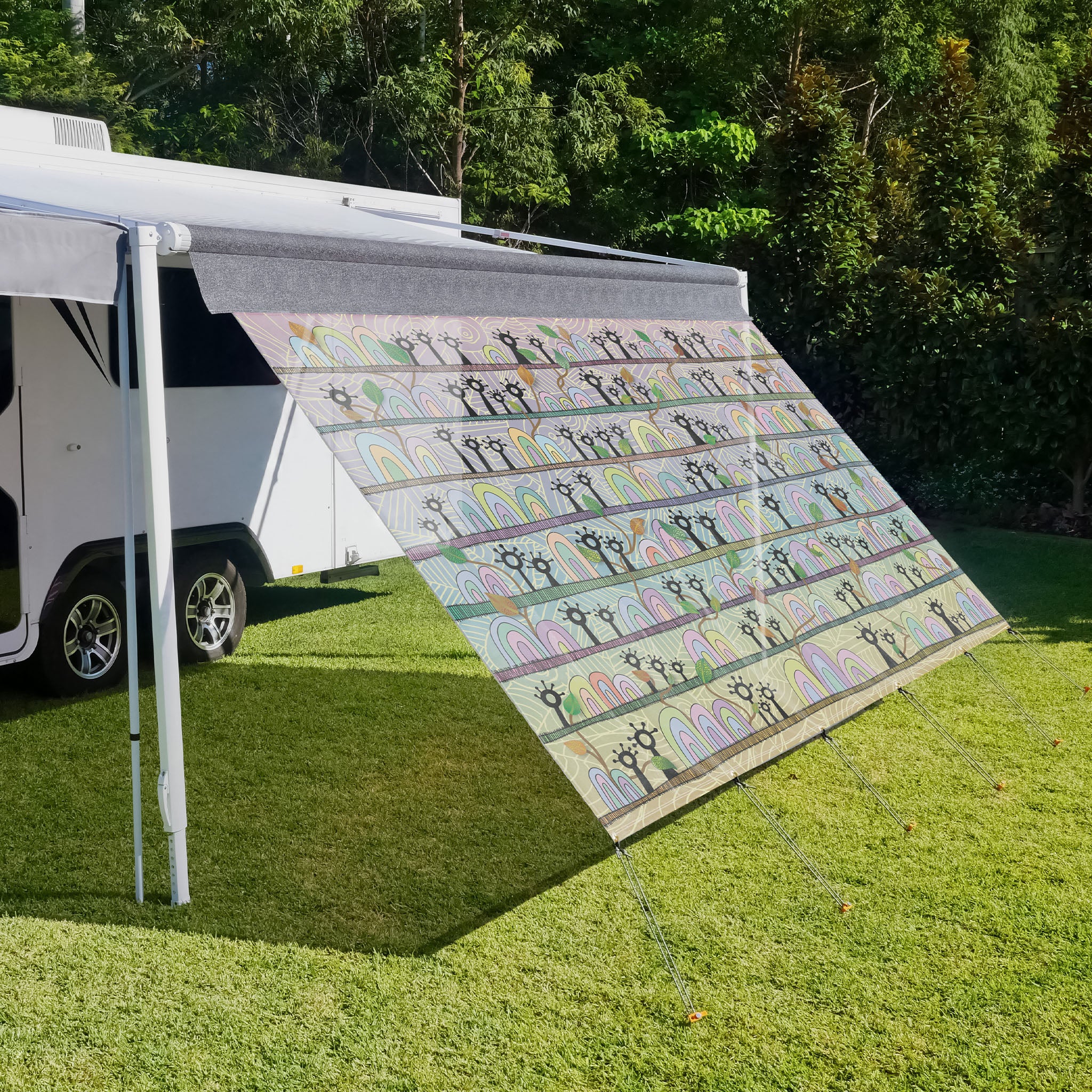 Long Side Art Shade Walls - Cultural Edition